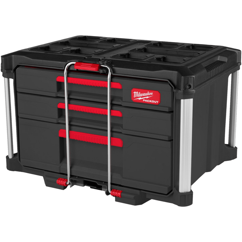 MILWAUKEE PACKOUT™ Box na náradie s 2+1 zásuvkami 4932493190