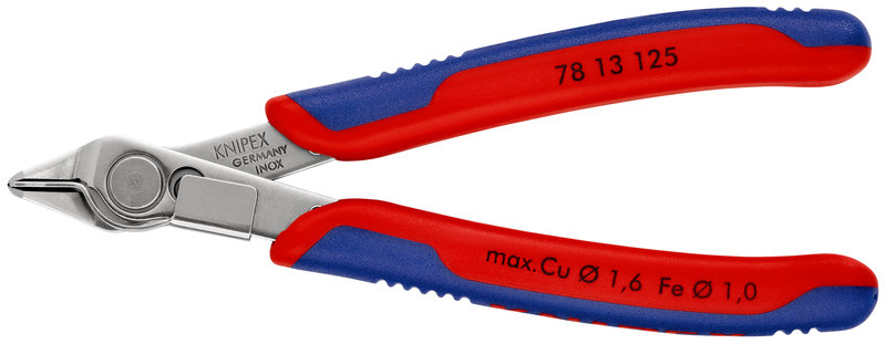 KNIPEX Kliešte cvikacie bočné Electronic Super Knips® 7813125