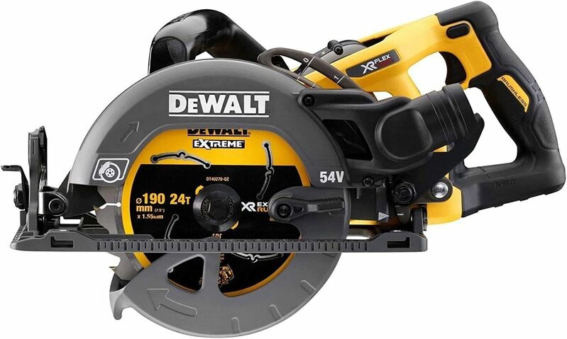 DEWALT 54V XR FLEXVOLT™ Aku kotúčová píla 190 mm, 2x 6,0 Ah DCS577T2-QW