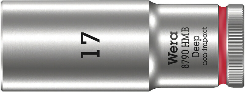 WERA Nástrčný kľúč predĺžený 3/8" - Hex 17 mm
