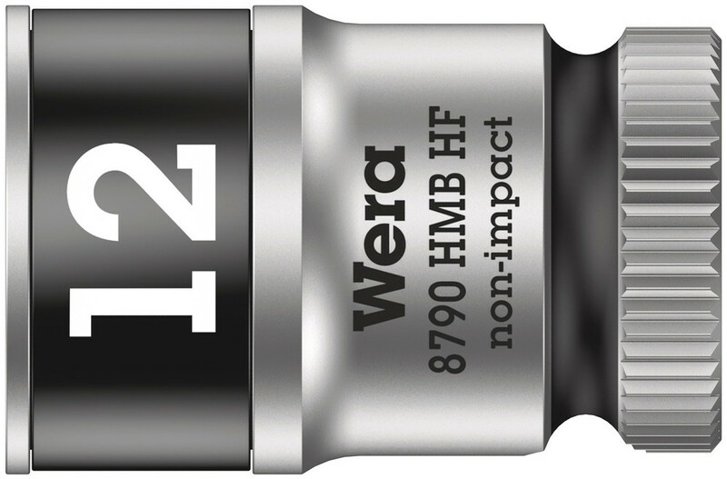 WERA Nástrčný kľúč s pridržiavacou funkciou 3/8" - Hex 12 mm