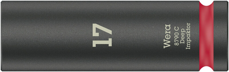 WERA 1/2" predĺžený nástrčný kľúč Impaktor 17 mm