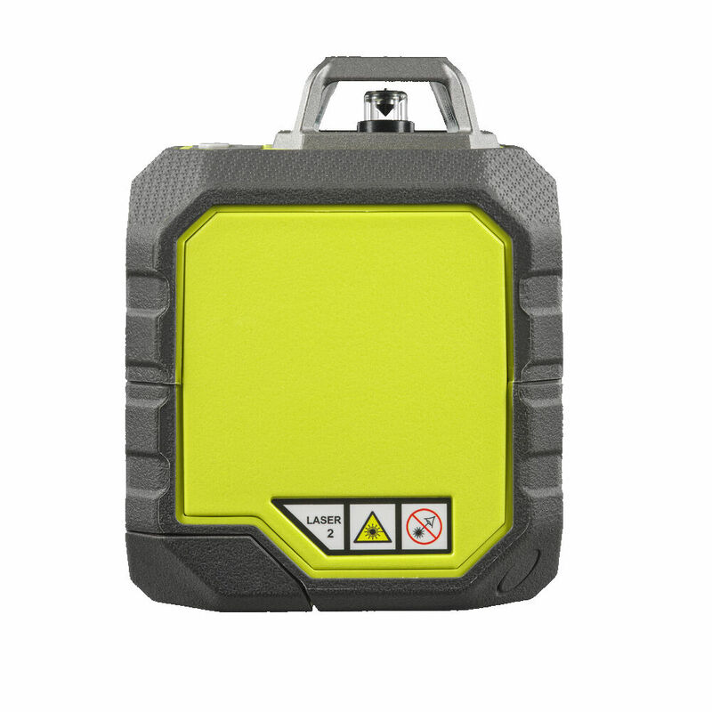 RYOBI Set krížový laser 360° s teleskopickým držiakom - zelený RB360GLL-K
