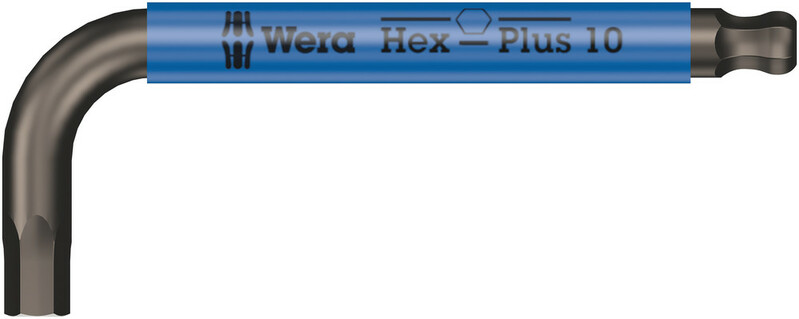 WERA Uhlový kľúč Hex s guľovým prvkom 10,0 mm