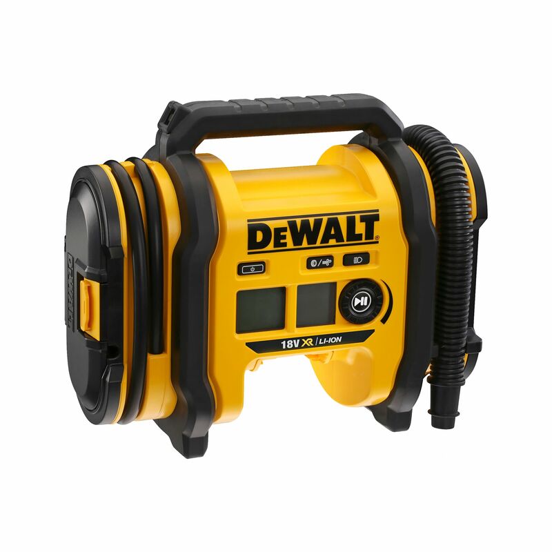 DEWALT 18V XR Aku kompresor,s internou 12V batériou s nabíjačkou na 220 V DCC018N-XJ