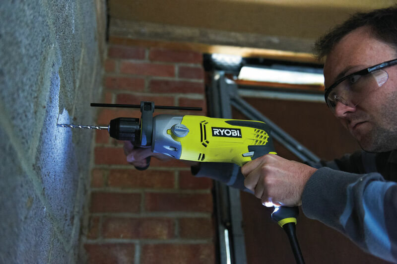 RYOBI 1010 W Príklepová vŕtačka 2-rýchlostná RPD1010-K