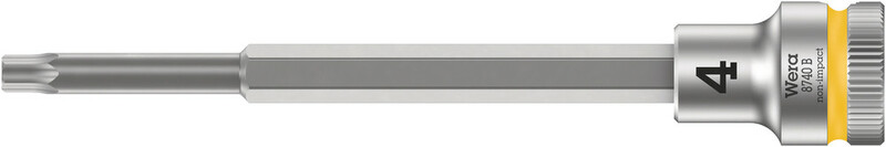 WERA Nástrčný kľúč 3/8" s bitom Hex 4 x 107 mm