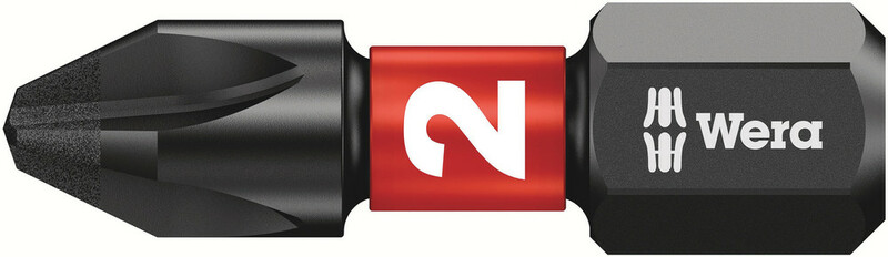 WERA Bity Impaktor PH 2 x 25 mm, 10 ks