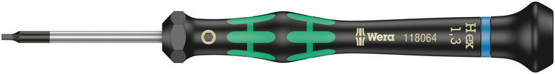 WERA Precízny skrutkovač Kraftform Micro Hex 0,05"