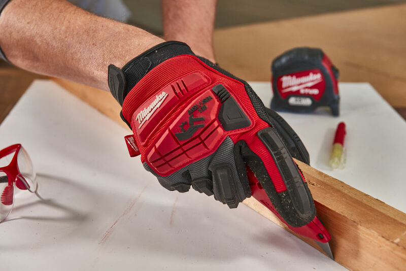 MILWAUKEE Pracovné rukavice IMPACT DEMOLITION™ M/8