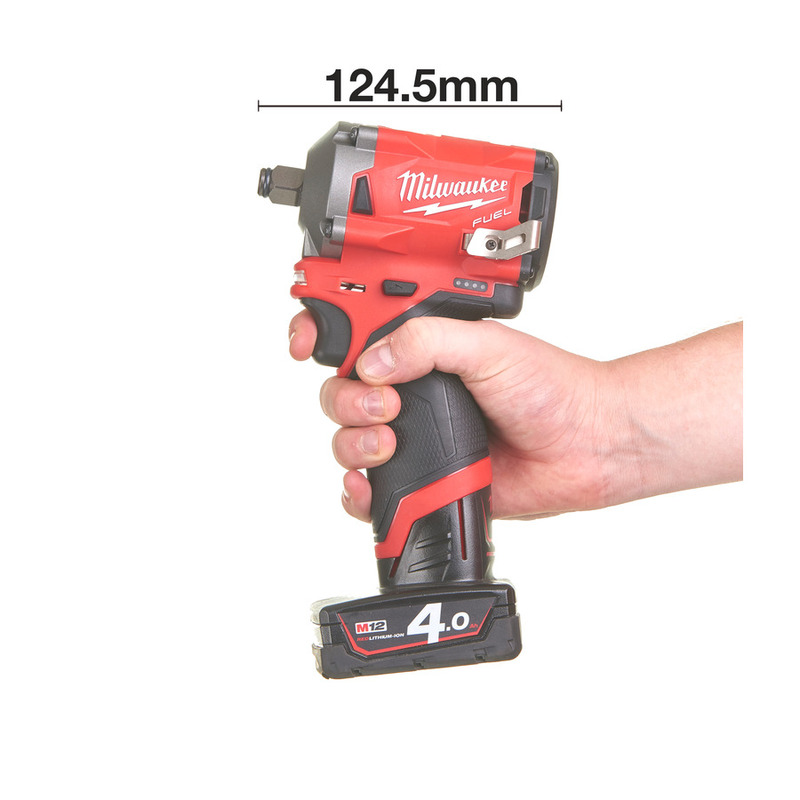 MILWAUKEE M12 FUEL™ 1/2” Aku rázový uťahovák - kompaktný M12FIWF12-422X