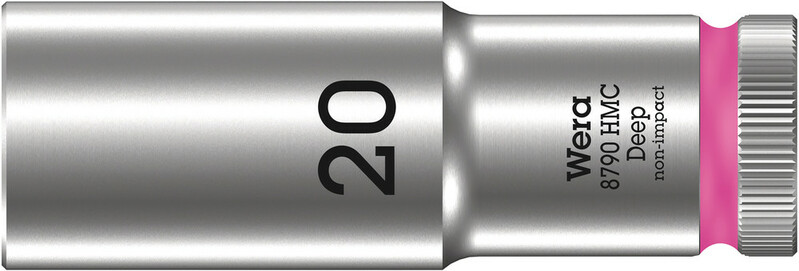 WERA Nástrčný kľúč predĺžený 1/2"- Hex 20 mm