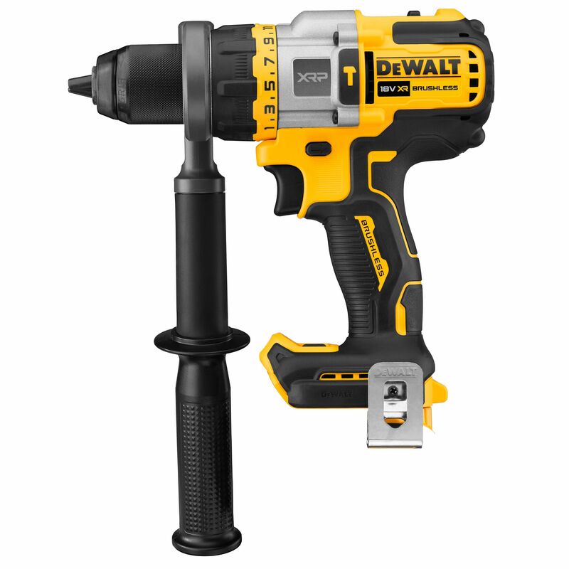 DEWALT 18V XR XRP Aku vŕtačka s príklepom, 2x 5,0 Ah POWERSTACK™ DCD999H2T-QW