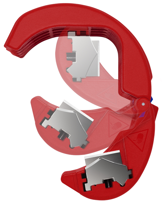 KNIPEX Rezač na plastové rúrky BiX® 902210BK