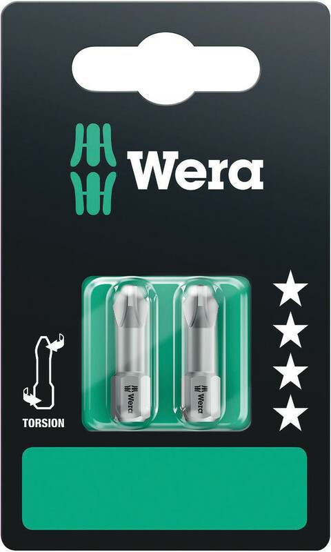 WERA Bit PH 2 x 25 mm, 2 ks