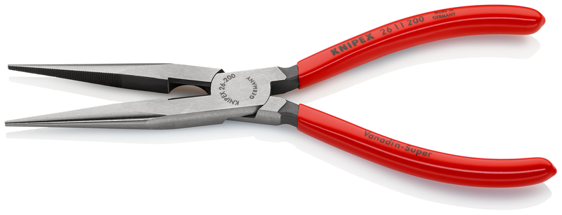 KNIPEX Kliešte pologuľaté s britmi 2611200