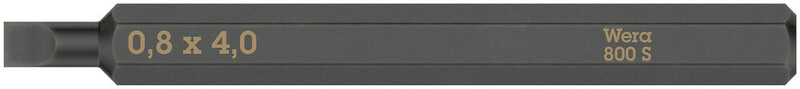 WERA Rázový bit SL 0,8 x 4,5 x 70 mm