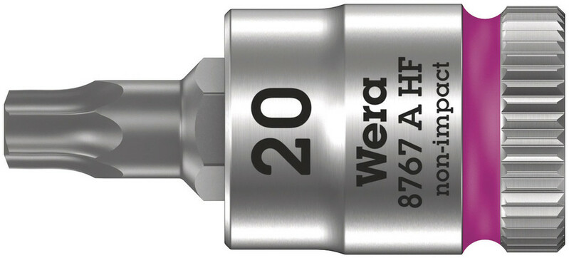 WERA Nástrčný kľúč s bitom 1/4" - TX 20 x 11 mm