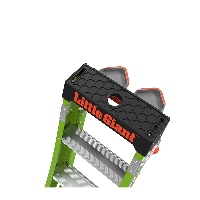 LittleGiant Sklolaminátový rebrík KING KOMBO™ INDUSTRIAL, 5 + 4 univerzálny kombinovaný