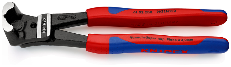 KNIPEX Kliešte cvikacie čelné, pákové 6102200