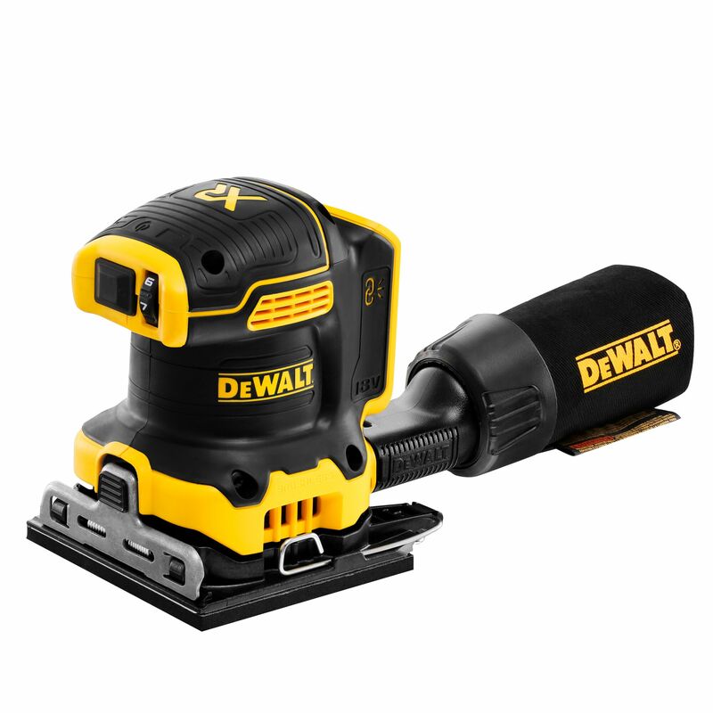 DEWALT 18V XR Aku vibračná brúska, 2x 5,0 Ah DCW200P2-QW