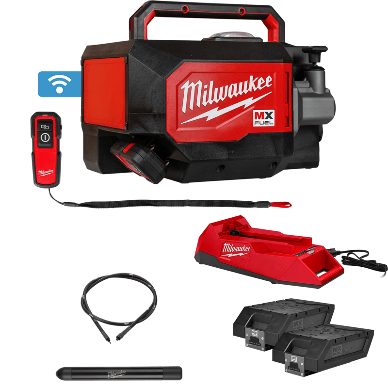 MILWAUKEE MX FUEL™ Kufríkový vibrátor na betón - KIT MXF CVBCKIT-602