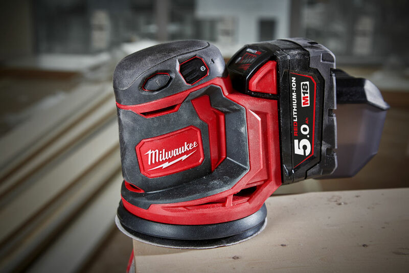 MILWAUKEE M18™ Aku excentrická brúska 125 mm M18BOS125-0