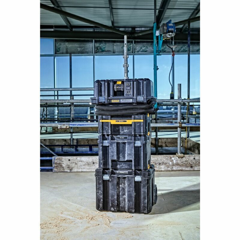 DEWALT 54V XR FLEXVOLT™ Aku vysávač TSTAK triedy M + diaľkové ovládanie, bez aku DCV586MN-XJ
