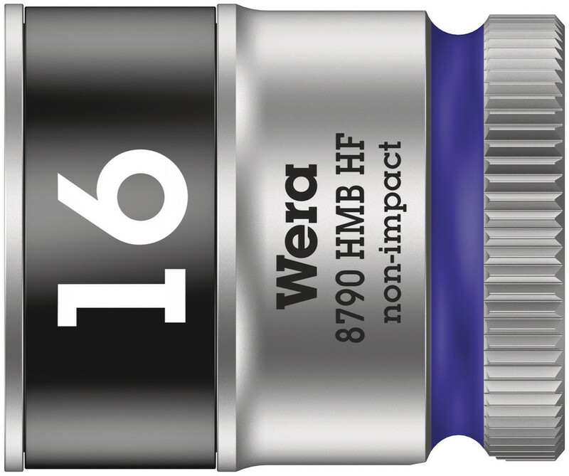 WERA Nástrčný kľúč s pridržiavacou funkciou 3/8" - Hex 16 mm