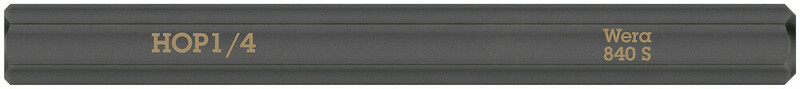 WERA Rázový bit Hex 1/4" x 70 mm
