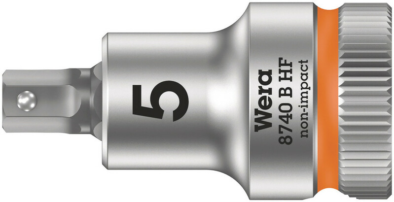 WERA Nástrčný kľúč s bitom 3/8" - Hex 5 x 35 mm