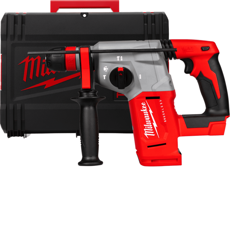 MILWAUKEE M18™ SDS-Plus vŕtacie kladivo 4-režimové s FIXTEC™ M18BLHX-0X