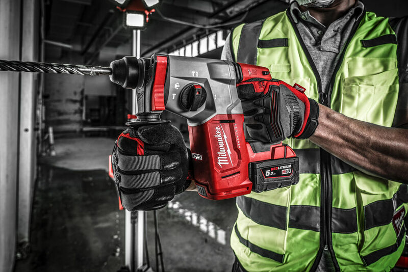 MILWAUKEE M18™ SDS-Plus vŕtacie kladivo 4-režimové M18BLH-0
