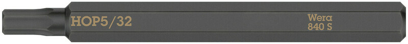 WERA Rázový bit Hex 5/32" x 70 mm