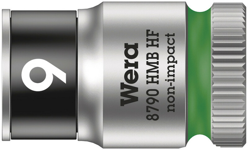 WERA Nástrčný kľúč s pridržiavacou funkciou 3/8" - Hex 9 mm