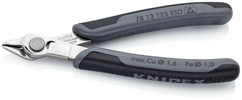 KNIPEX Kliešte cvikacie bočné Electronic Super Knips® 7813125ESD