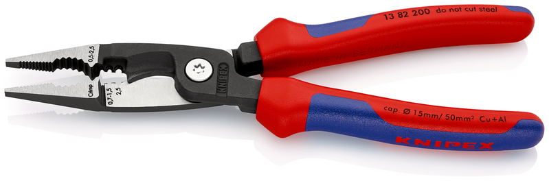 KNIPEX Kliešte univezálne elektroinstalačné 1382200