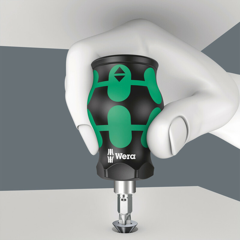 WERA Sada ručného držiaku bitiov Kraftform Kompakt Stubby 5, 6 dielna