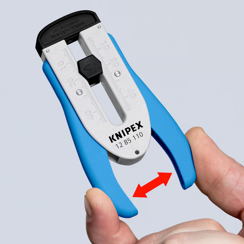 KNIPEX Nástroj pre odizolovanie svetlovodných káblov 1285110SB