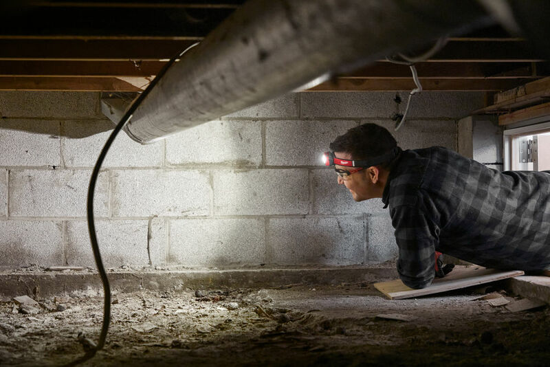 MILWAUKEE USB Čelová aku lampa IRHL450