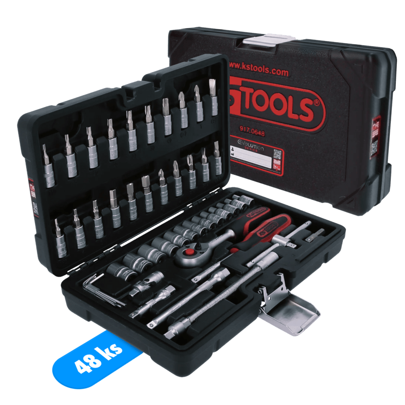 KS TOOLS Gola sada 1/4" - 48 - dielna