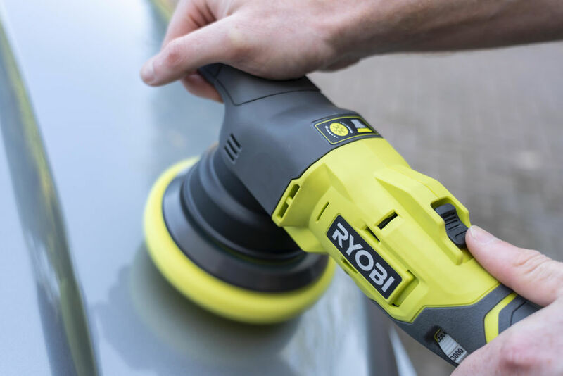 RYOBI 18V ONE+™ 125 mm duálna leštička R18P-0