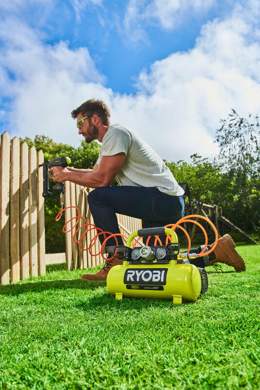 RYOBI 18V ONE+™ Aku vysokotlakový kompresor R18AC-0