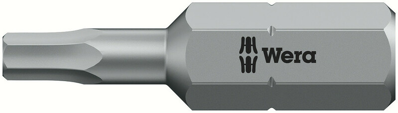 WERA Bit Hex 3/32" x 25 mm