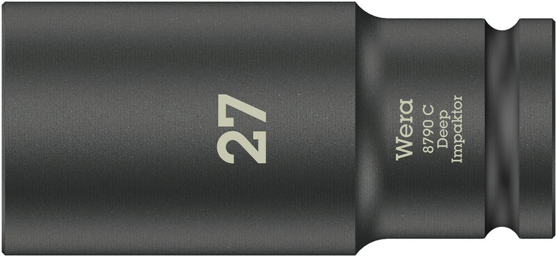WERA 1/2" predĺžený nástrčný kľúč Impaktor 27 mm