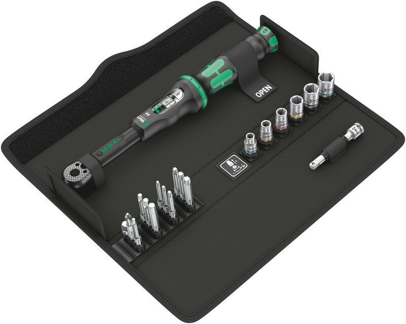 WERA Sada Momentový kľúč 1/4" HEX Click-Torque A 6 Set 1, 2,5-25 Nm, 20 dielna