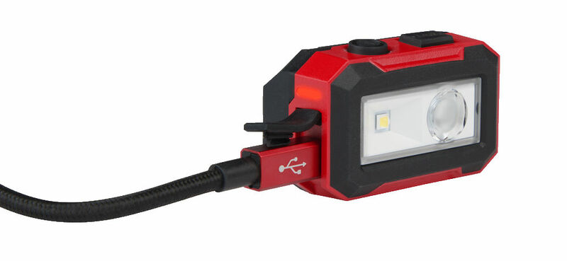 MILWAUKEE L4 USB Čelová aku lampa IRHL450