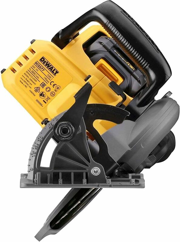 DEWALT 54V XR FLEXVOLT™ Aku kotúčová píla 190 mm, 2x 6,0 Ah DCS577T2-QW
