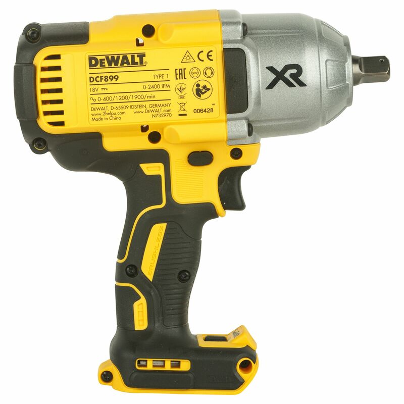 DEWALT 18V XR 1/2” Aku rázový uťahovák s poistným krúžkom, bez aku DCF899N-XJ