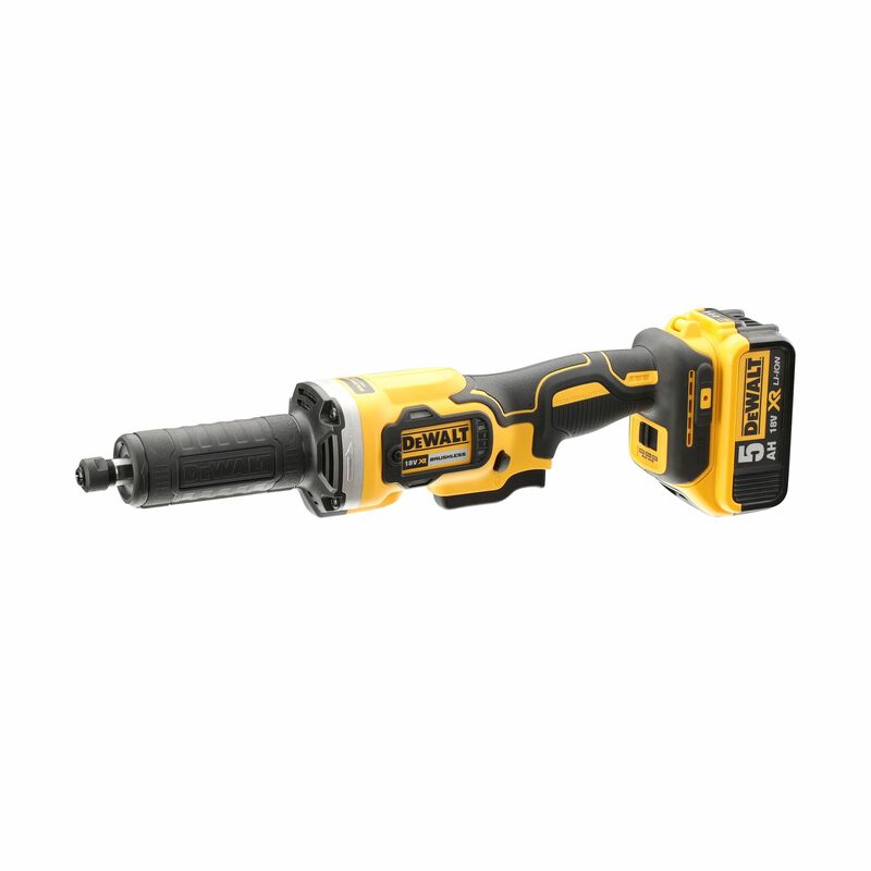 DEWALT 18V XR Aku priama brúska, 2x 5,0 Ah DCG426P2-QW